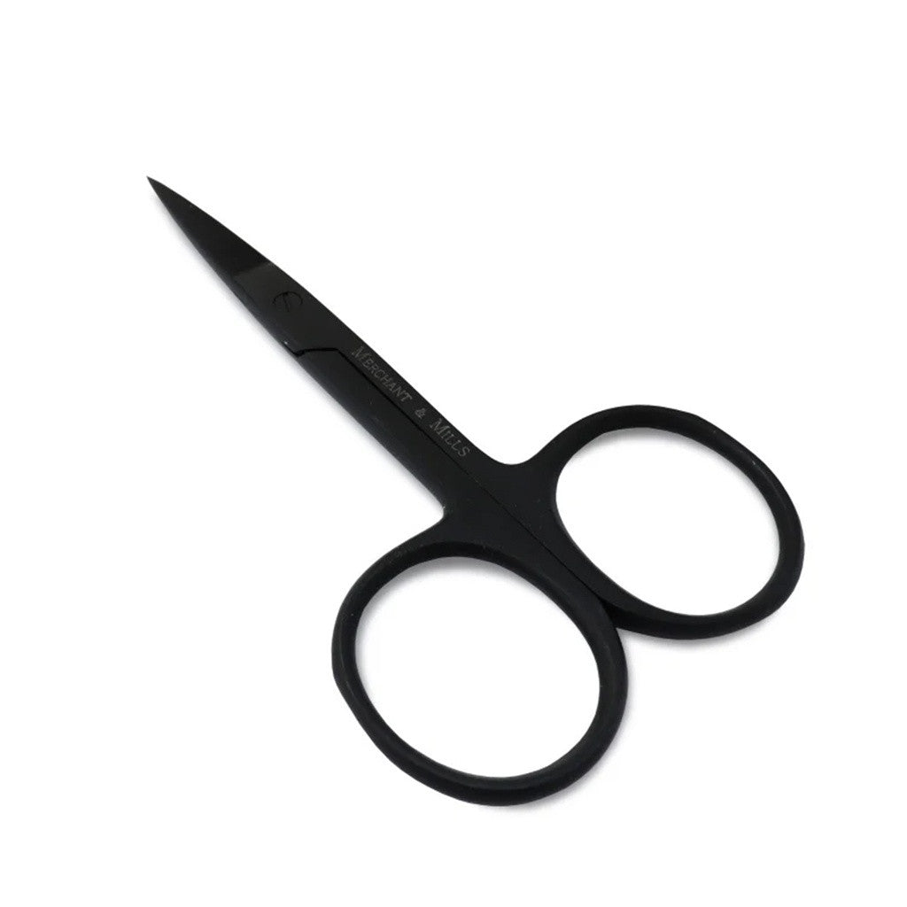 WIDE BOW BLACK SCISSORS 糸切りばさみ