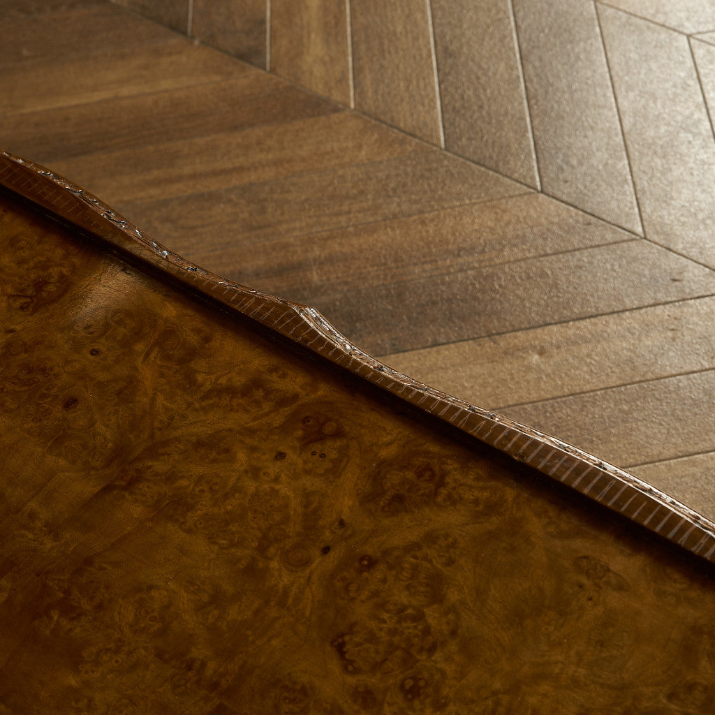 英国 クラシック ガラストップ センターテーブル #86977