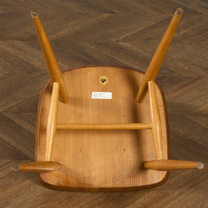 アーコール ERCOL ヴィンテージ 4本 スポーク フープバックチェア ラウンドゴールドラベル #89987