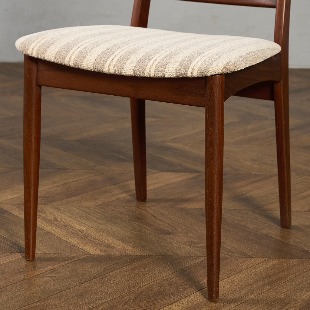 ヴィンテージ スラットバックチェア 座面張替え済み