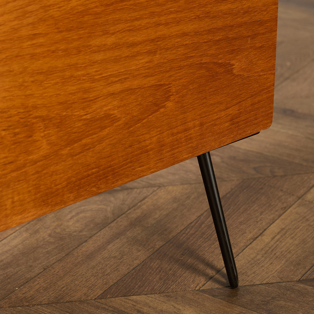 ヴィンテージ サイドボード カスタム アイアン ヘアピンレッグ