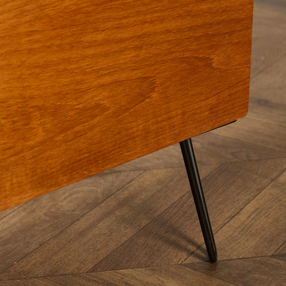 ヴィンテージ サイドボード カスタム アイアン ヘアピンレッグ