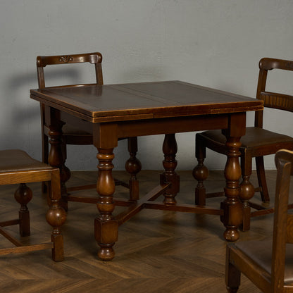 英国 クラシック ドローリーフ ダイニングテーブル #89908