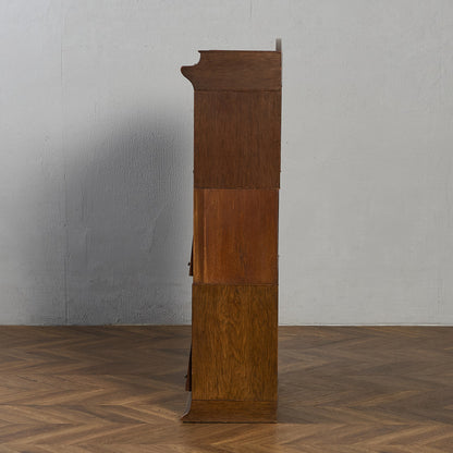 英国 アンティーク 3段 スタッキング ブックケース