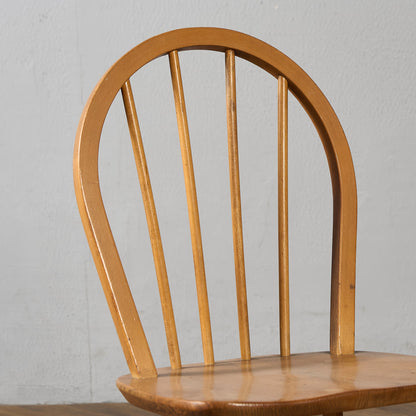 アーコール ERCOL 4本 スポーク フープバックチェア ブルーラベル #97227