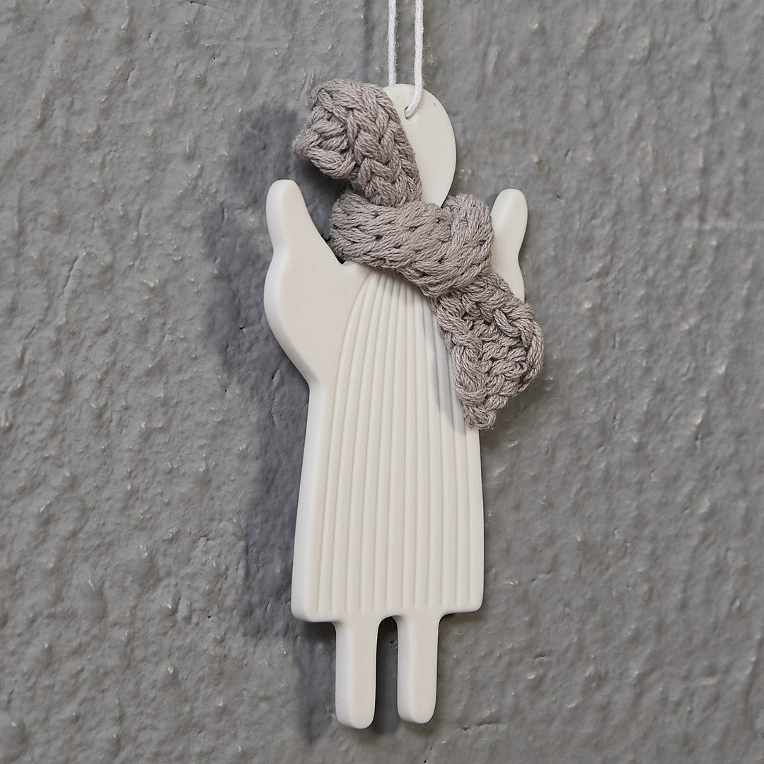 Winter friends Angel Ornament