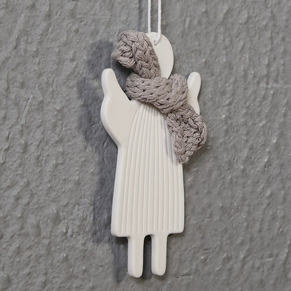 Winter friends Angel Ornament