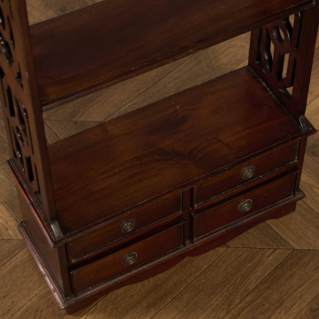 英国 クラシック オープンシェルフ