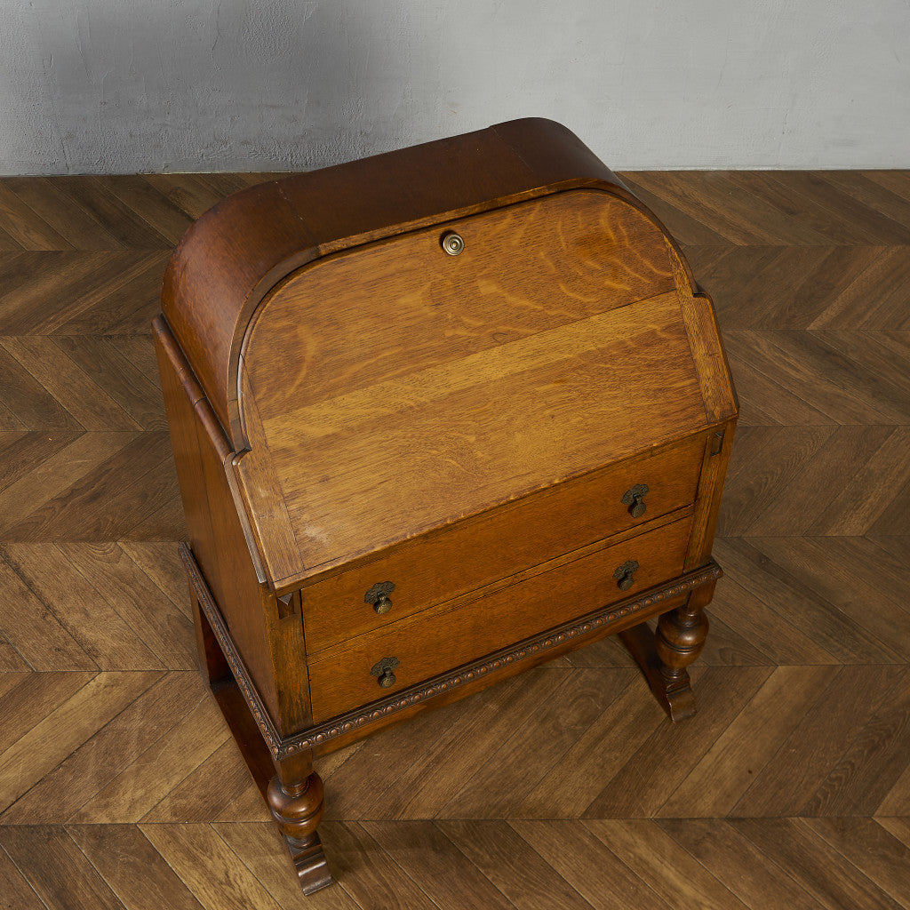 英国 クラシック ライティングビューロー #89956