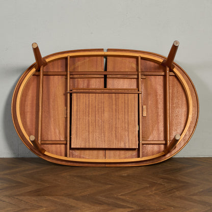 エクステンション オーバル ダイニングテーブル