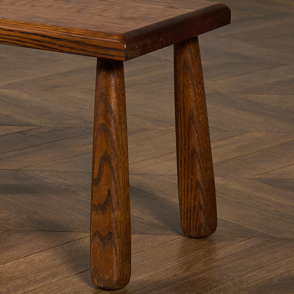 オランダ製 オーク無垢材 ネストテーブル