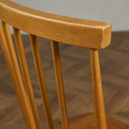 ヴィンテージ スティックバック ハイバックチェア