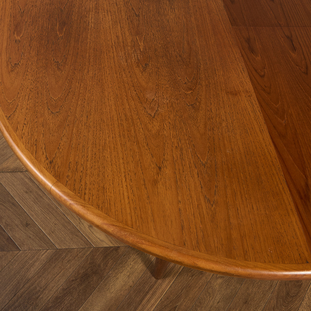 エクステンション ラウンド ダイニングテーブル