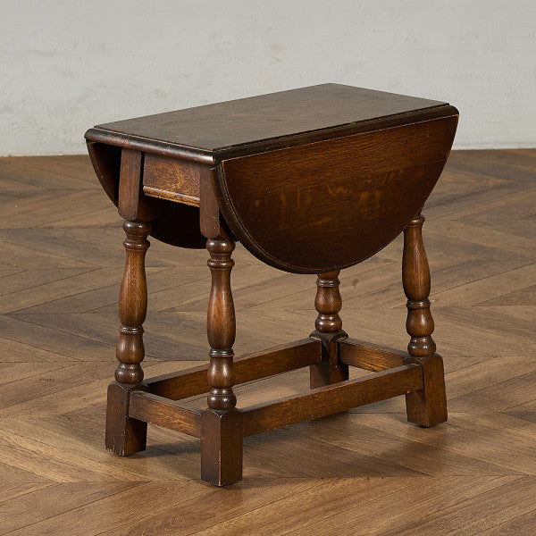 GUILDOAK ターントップ ドロップリーフ サイドテーブル