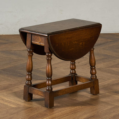 GUILDOAK ターントップ ドロップリーフ サイドテーブル