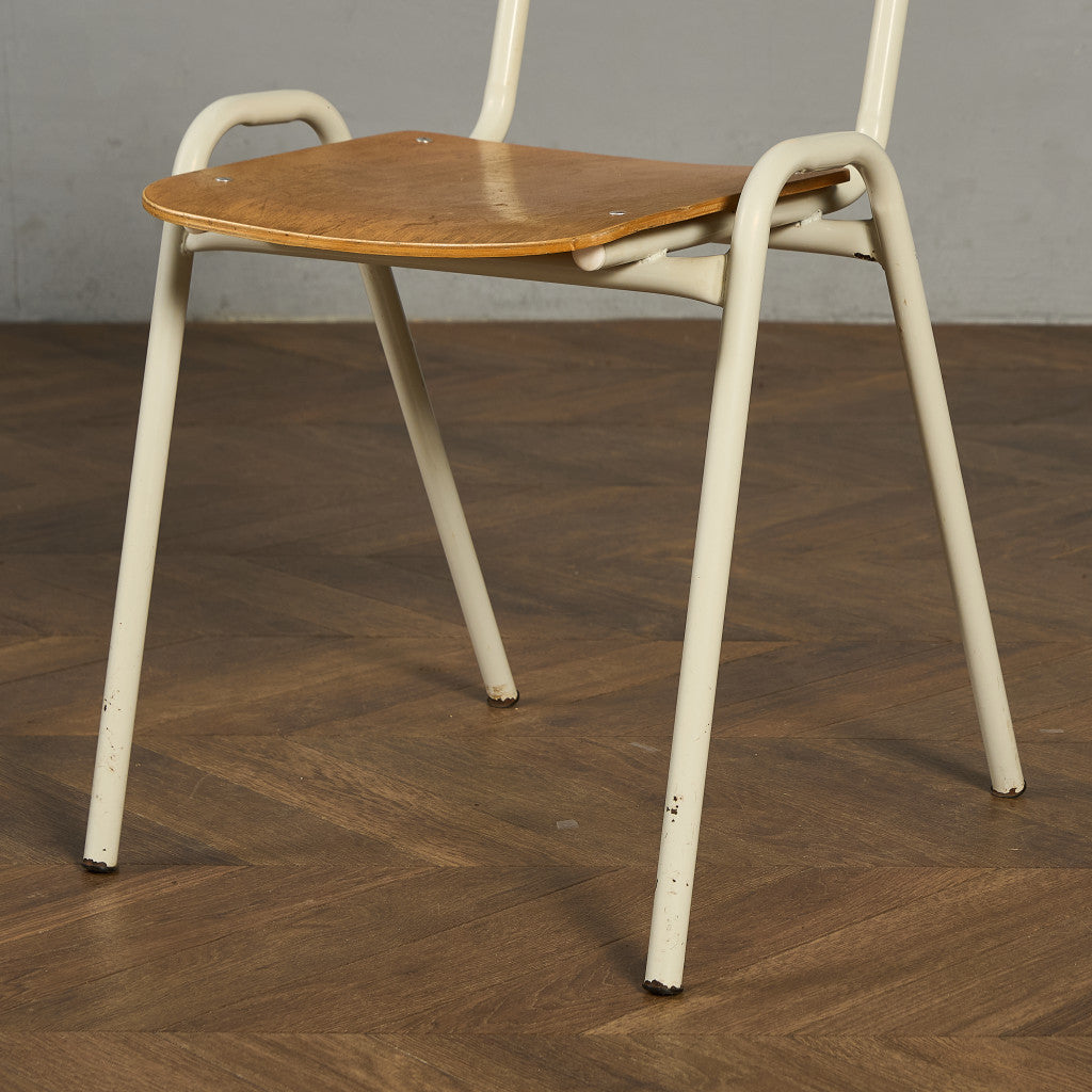 イギリス ヴィンテージ スタッキング スクールチェア #90101
