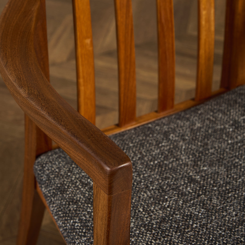 スラットバック アームチェア 座面張替え済み