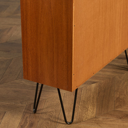 ヴィンテージ ブックシェルフ カスタム アイアンヘアピンレッグ