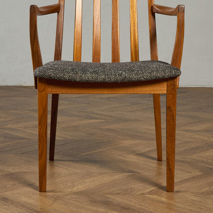 スラットバック アームチェア 座面張替え済み