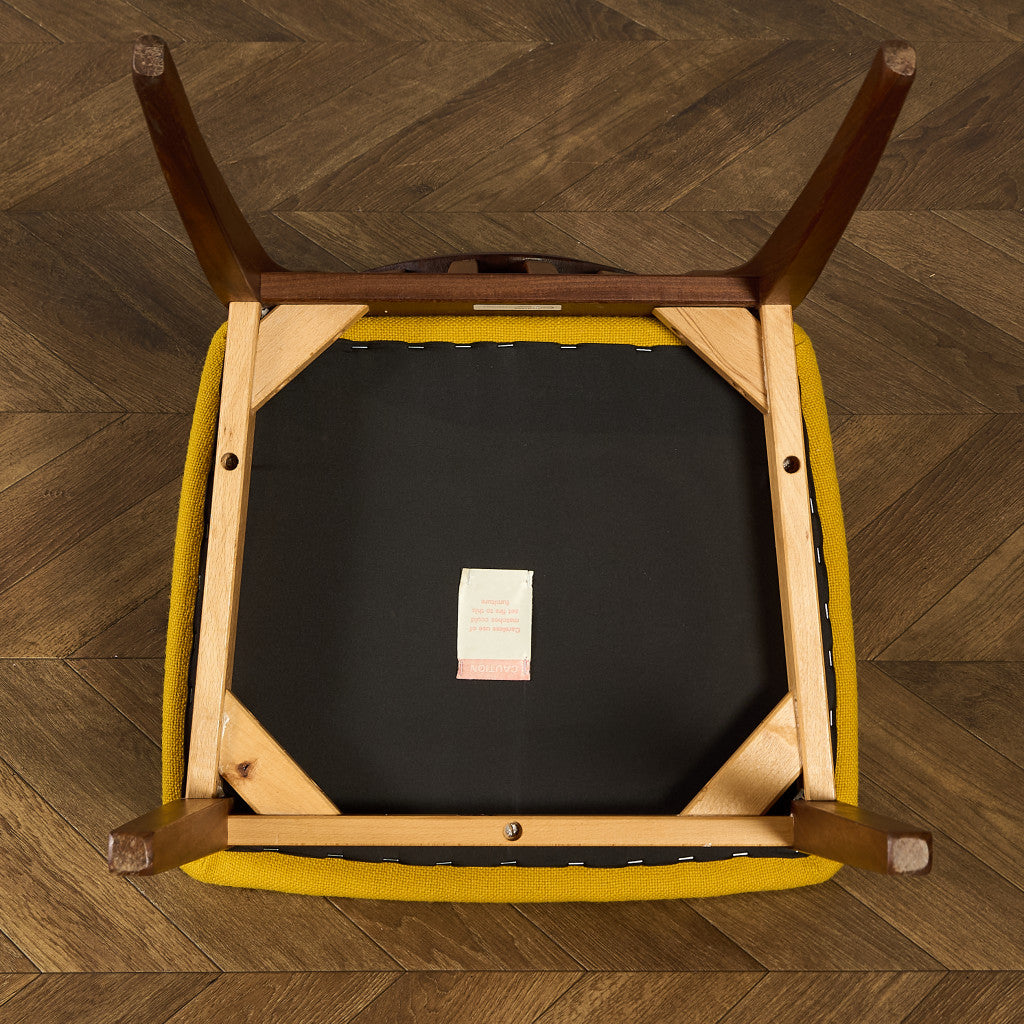 スラットバックチェア 座面張替え済み