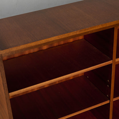 ヴィンテージ ナロー オープン ブックケース