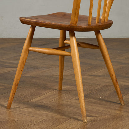 アーコール ERCOL ヴィンテージ 4本 スポーク フープバックチェア ラウンドゴールドラベル #89987