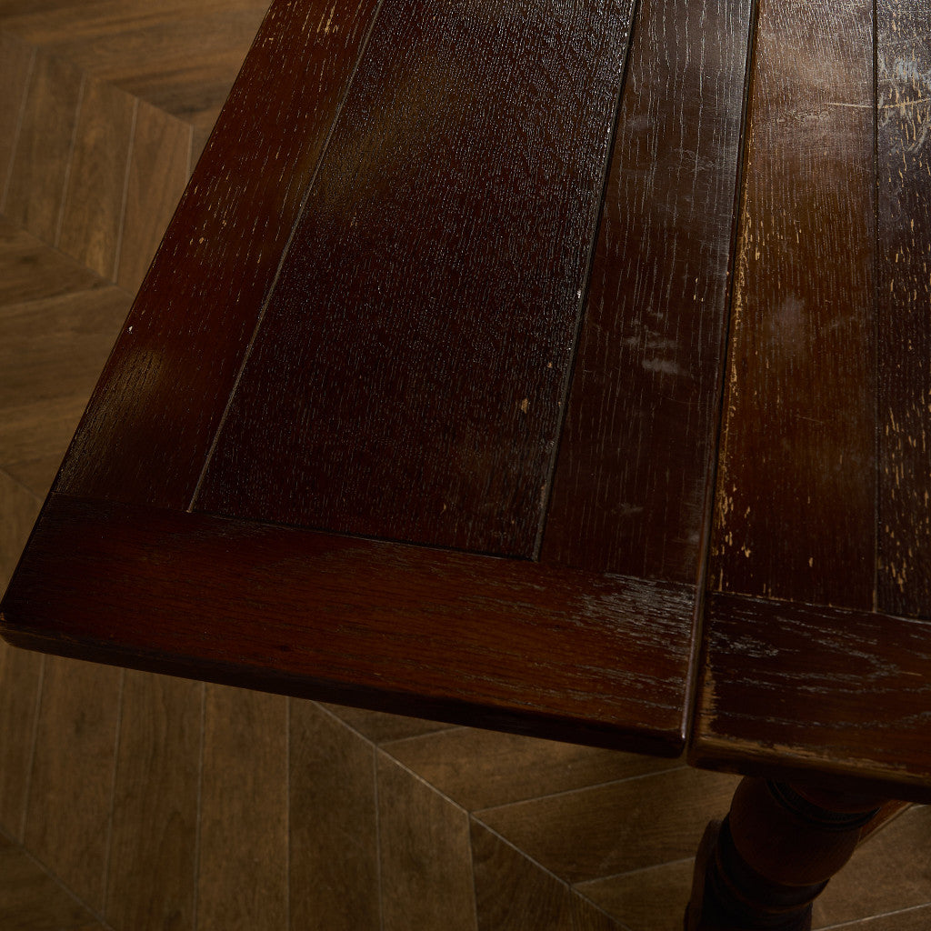 英国 クラシック ドローリーフ ダイニングテーブル #89908