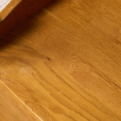 オランダ製 オーク 無垢材 サイドキャビネット