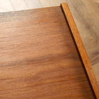 英国 ヴィンテージ ナロー ガラス ブックケース 食器棚