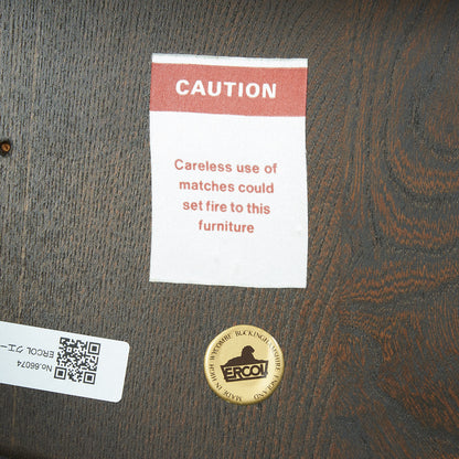 ERCOL Vintage Quaker Chair Large Size / Round Gold Label #66074