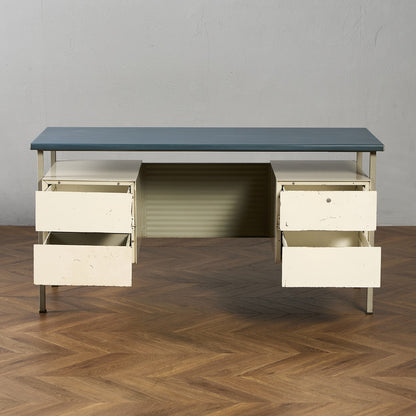 ヴィンテージ 両袖 デスク 3803