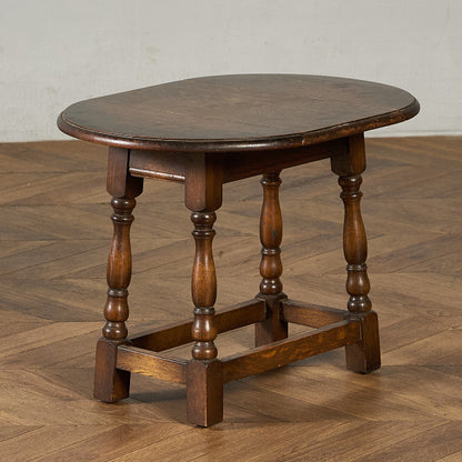 GUILDOAK ターントップ ドロップリーフ サイドテーブル