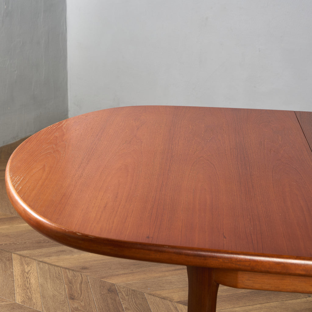 英国 ヴィンテージ オーバル ロング ダイニングテーブル