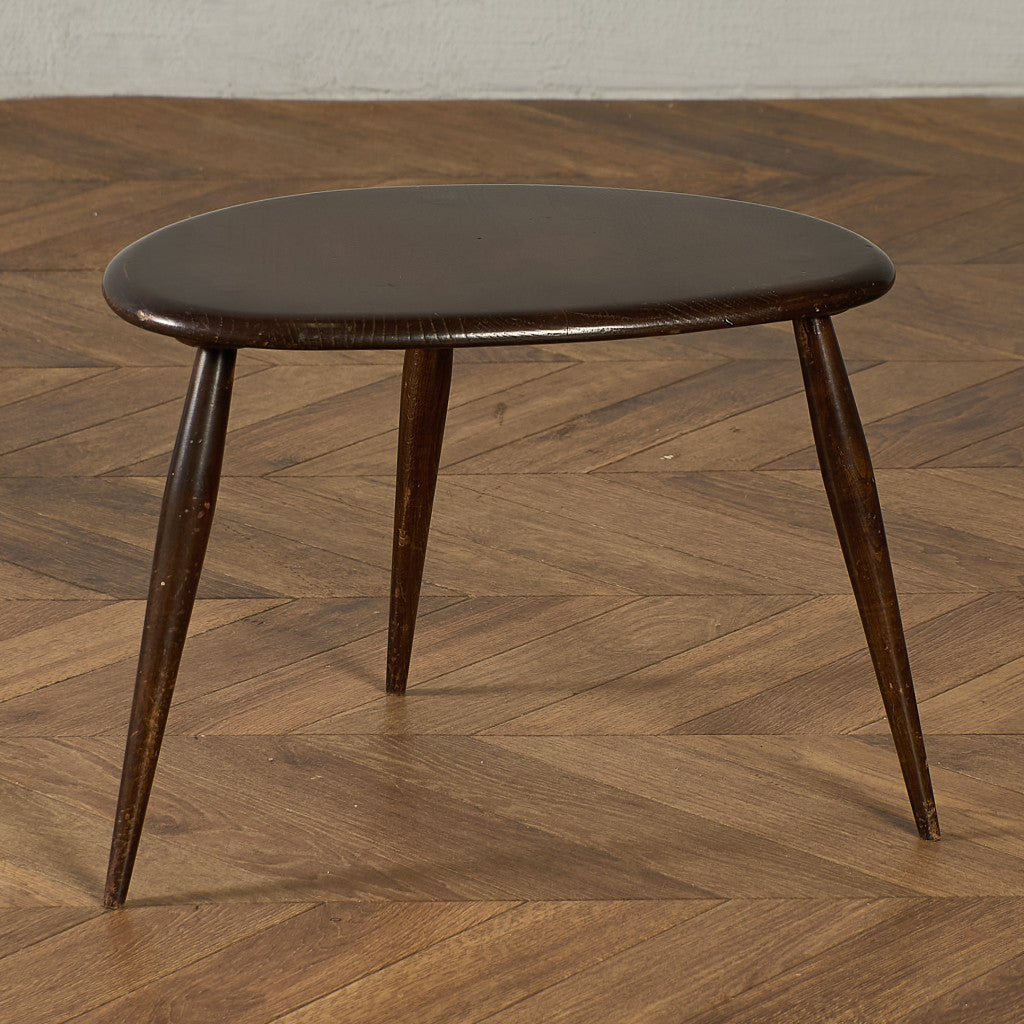 ヴィンテージ ネストテーブル ぺブルテーブル ブルーラベル