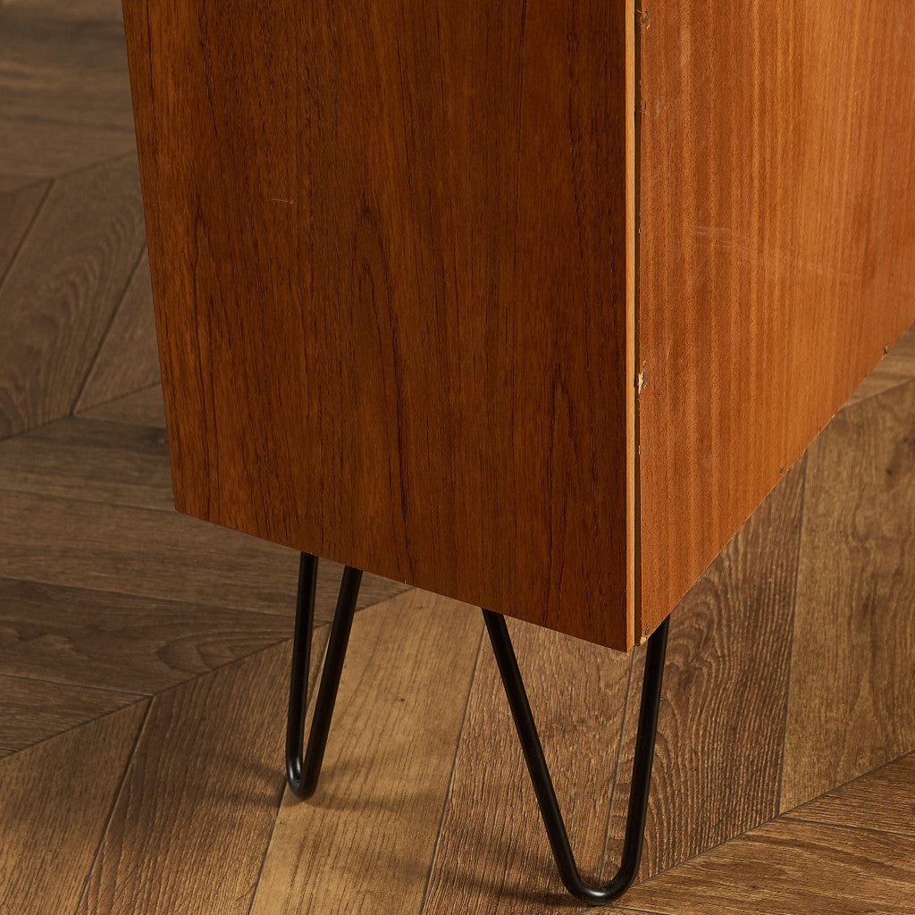 Sierra ヴィンテージ ブックシェルフ カスタム アイアンヘアピンレッグ