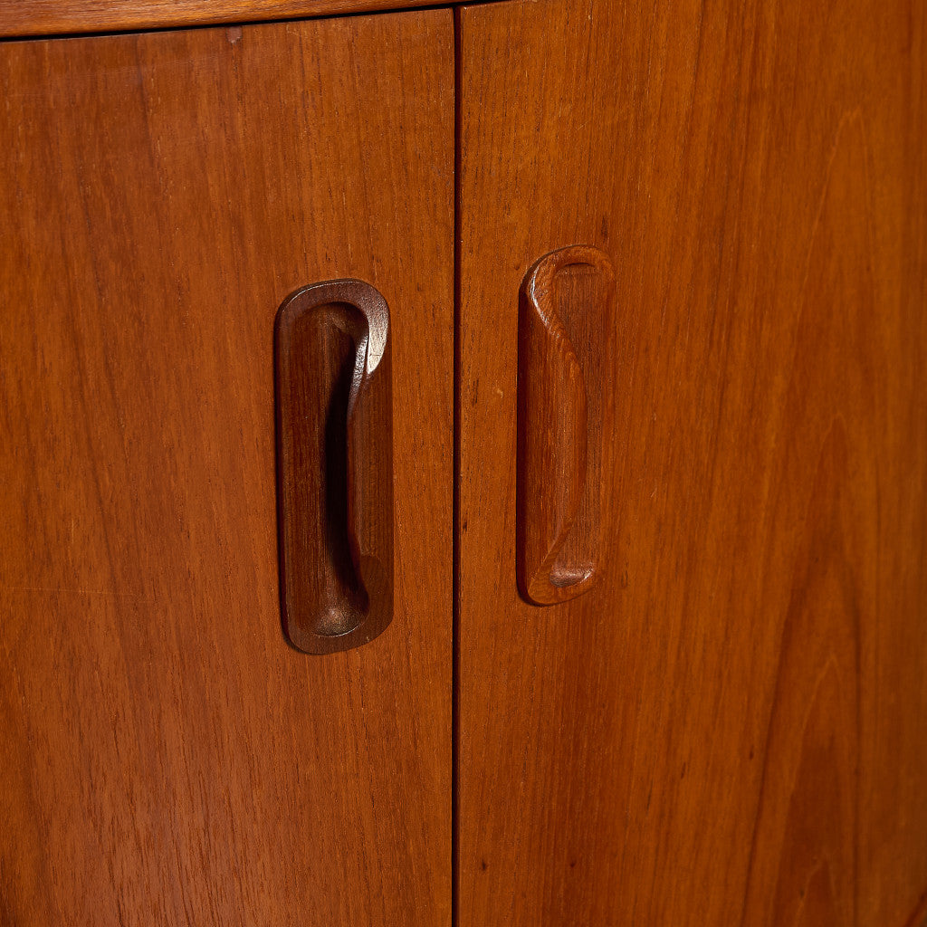 Fresco コーナーキャビネット 3点セット カスタム アイアン ヘアピンレッグ