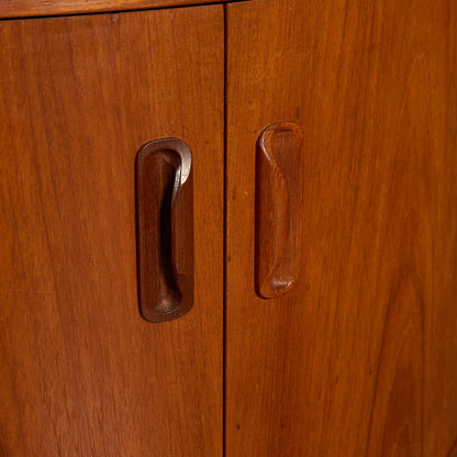 Fresco コーナーキャビネット 3点セット カスタム アイアン ヘアピンレッグ