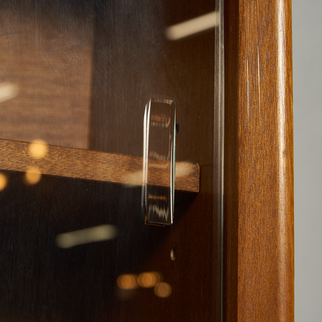 ヴィンテージ ガラスキャビネット 本棚