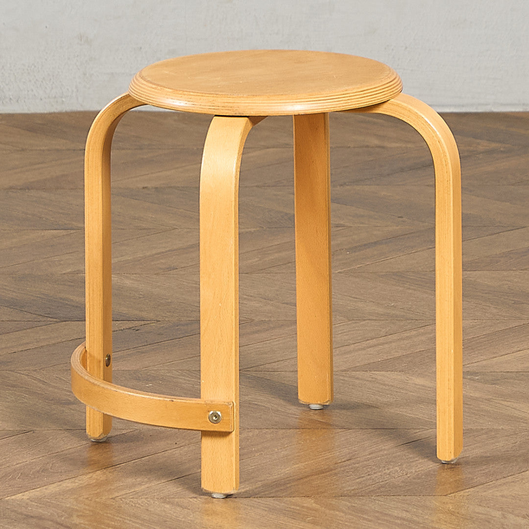 デンマーク LEIKA ヴィンテージ ベントウッド スツール