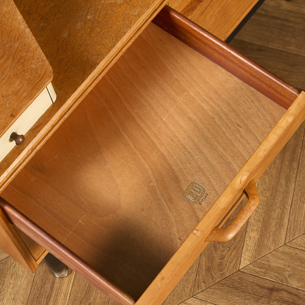 Chinese white ヴィンテージ ドレッシングチェスト ドレッサー 初期ゴールドラベル