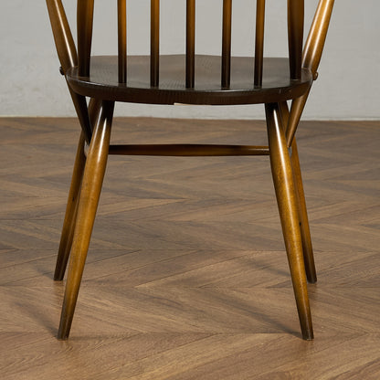 ヴィンテージ クエーカー アームチェア ラウンドゴールドラベル