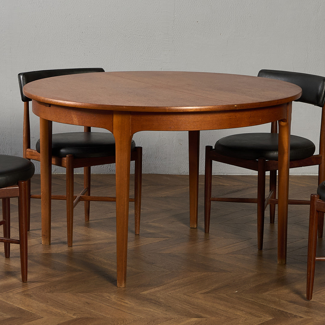 エクステンション ラウンド ダイニングテーブル