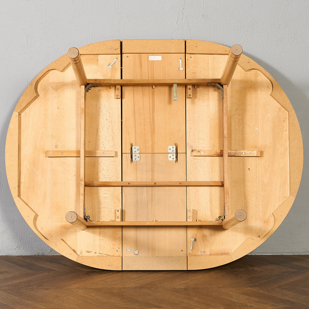 旧東ドイツ ヴィンテージ ラウンド ダイニングテーブル