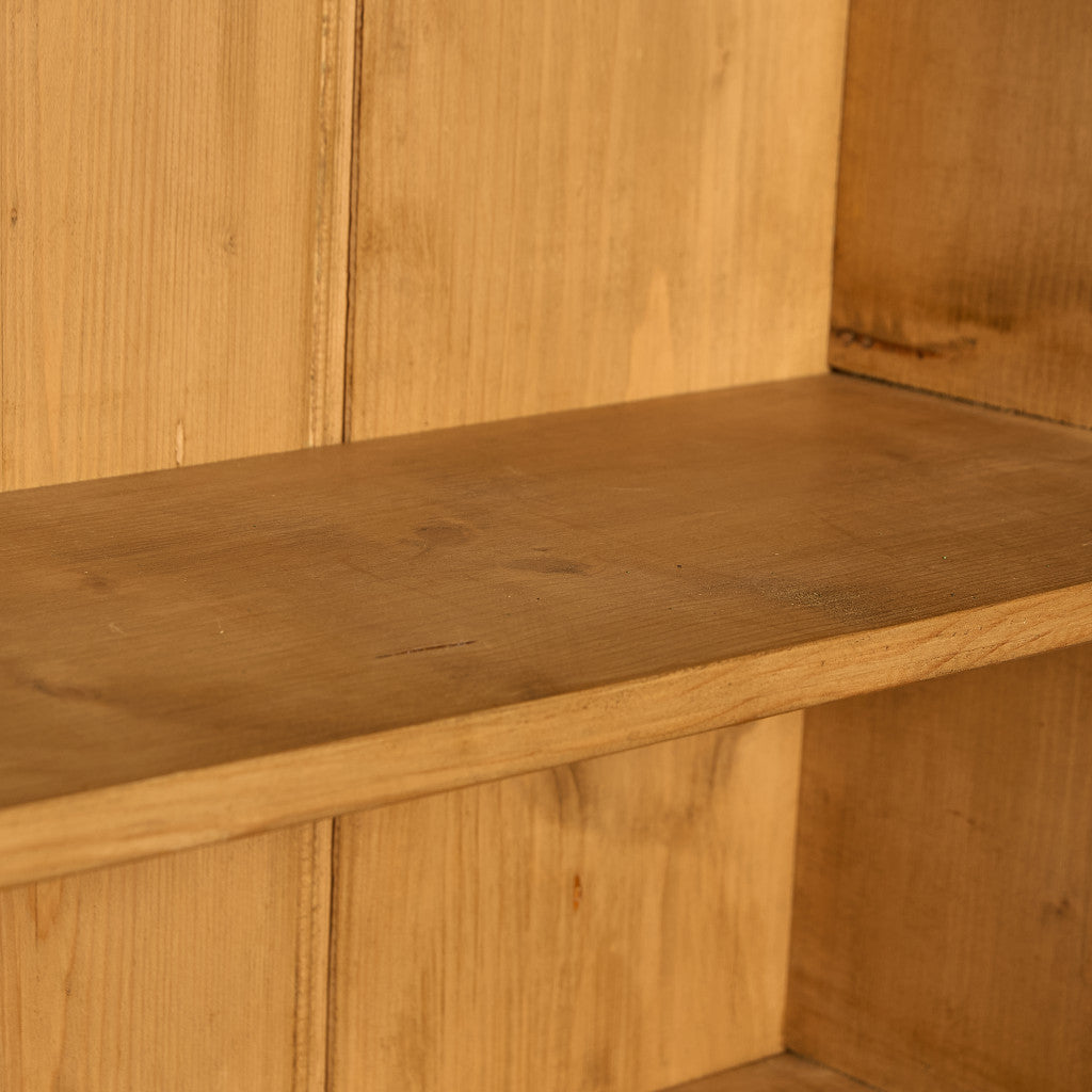 カントリー スタイル パイン材 ブックシェルフ