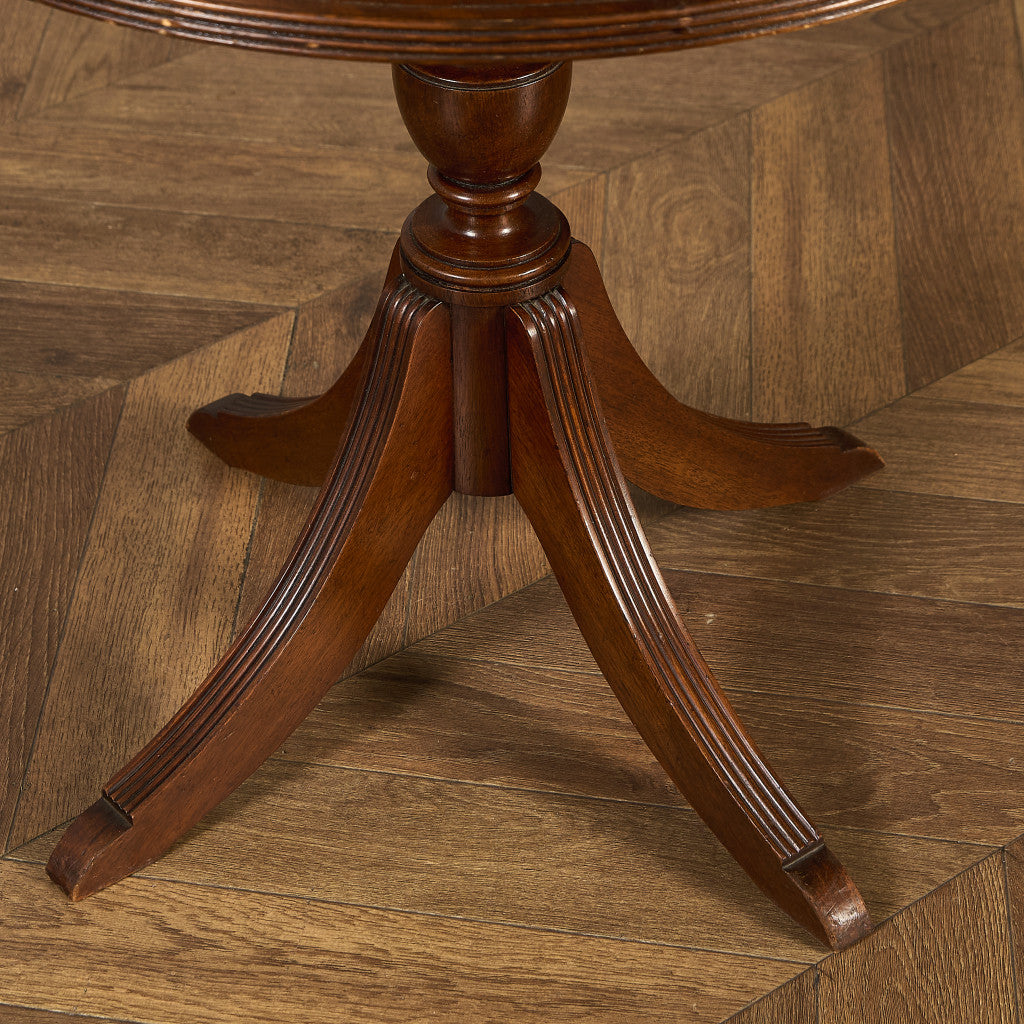 英国 クラシック リージェンシー 様式 ドラムテーブル