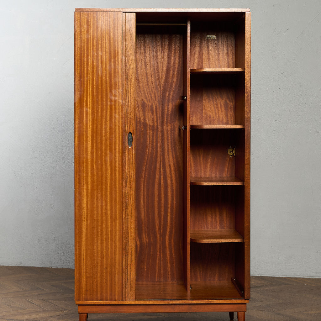 ヴィンテージ 蛇腹扉 ワードローブ #89571