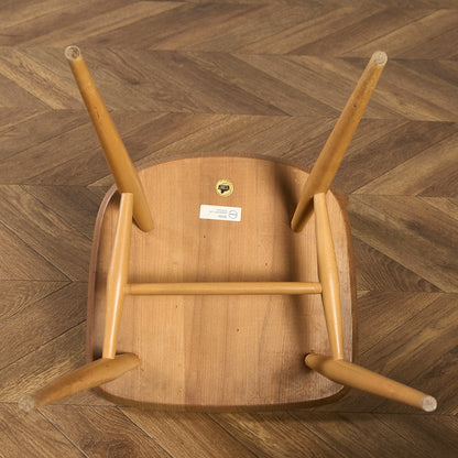 アーコール ERCOL 4本 スポーク フープバックチェア ラウンドゴールドラベル #97224