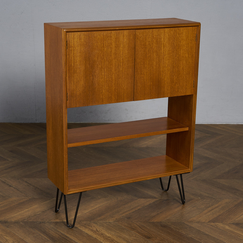 Form FIVE ヴィンテージ ブックケース (カスタム アイアン ヘアピンレッグ)