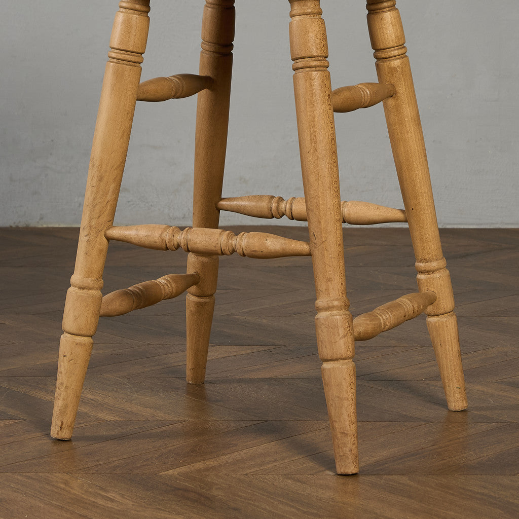 英国 アンティーク カウンターチェア ハイスツール