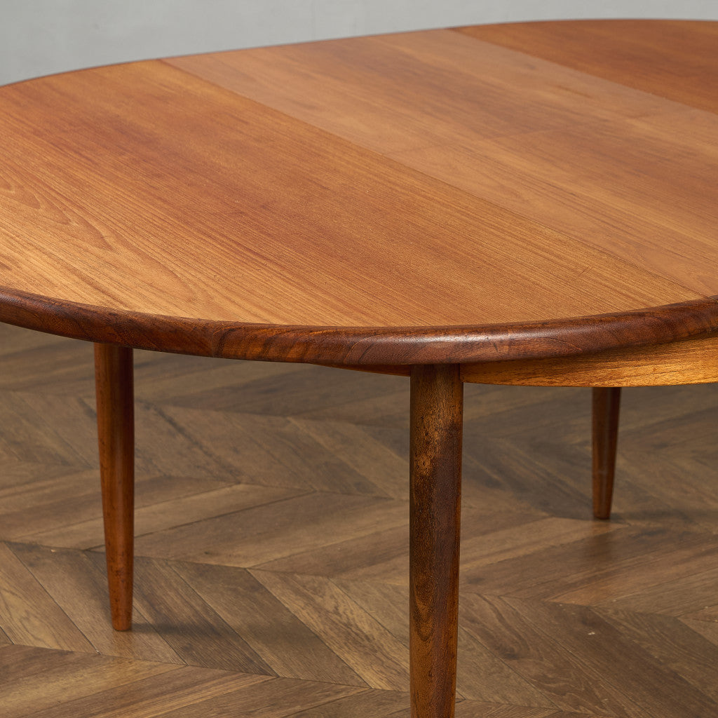 エクステンション ラウンド ダイニングテーブル